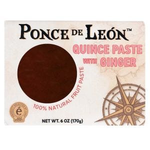 Ponce De Leon Quince Paste With Ginger